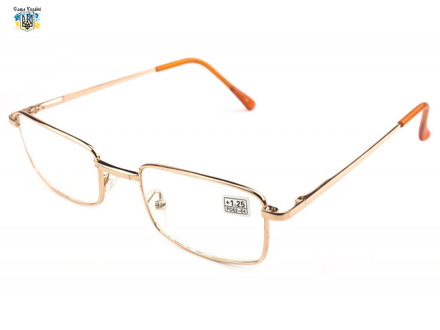 Чоловічі діоптрійні окуляри для зору Boshi-Veeton 9033 зі скляними лінзами