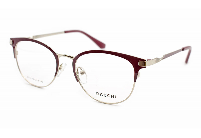 Утонченные женские очки для зрения Dacchi 33141 Кошачий глаз
