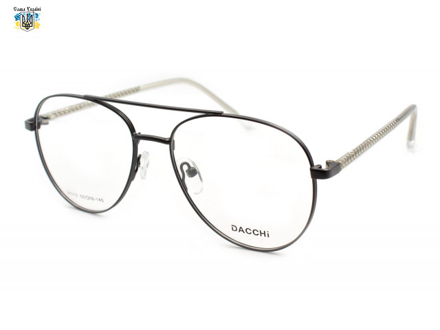 Авиаторы классические универсальные очки для зрения Dacchi 31113