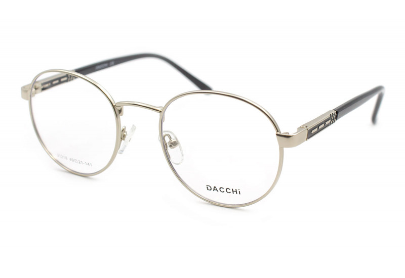 Універсальні металеві окуляри Dacchi 31218 круглої форми