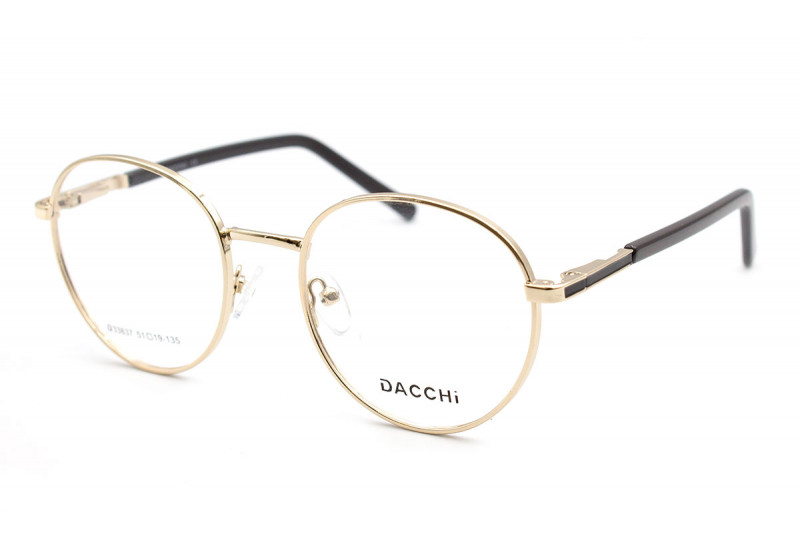 Круглые металлические очки для зрения Dacchi 33637