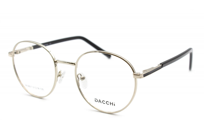 Круглые металлические очки для зрения Dacchi 33637