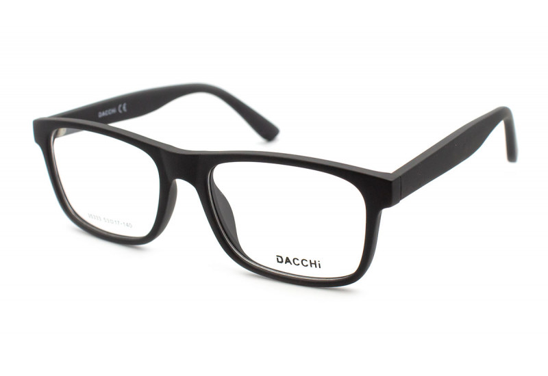 Пластиковые мужские очки для зрения Dacchi 35333 в форме Вайфарер