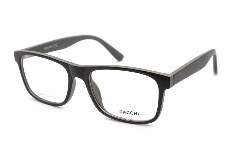 Пластикові чоловічі окуляри для зору Dacchi 35333 у формі Вайфарер