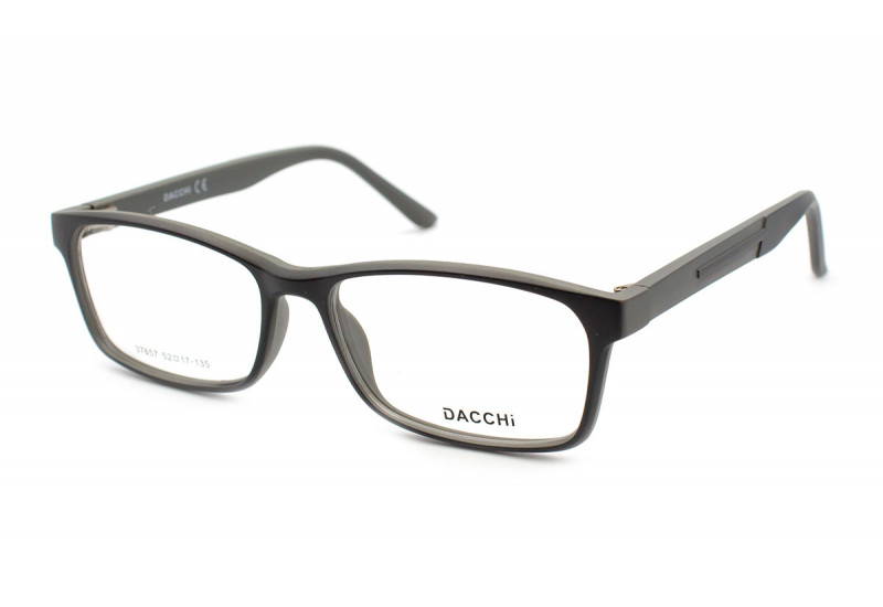 Стильные мужские очки для зрения Dacchi 37657 в прямоугольной форме
