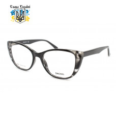 Пластиковые очки для зрения Dacchi 34081 кошачий глаз