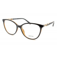 Пластиковые женские очки для зрения Dacchi 37855 в форме Кошачий глаз
