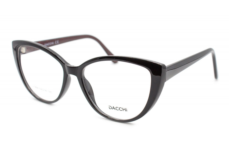 Пластиковые женские очки для зрения Dacchi 37866 в форме Кошачий глаз