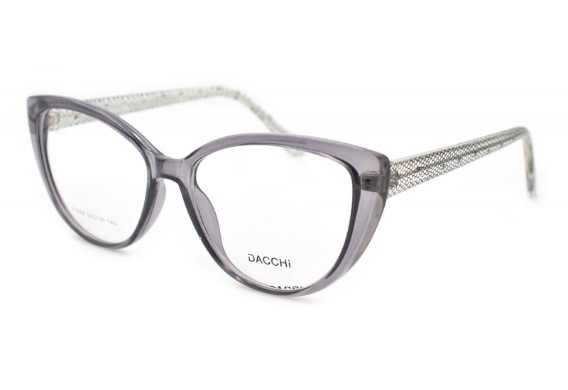 Пластикові жіночі окуляри для зору Dacchi 37866 у формі Кошаче око