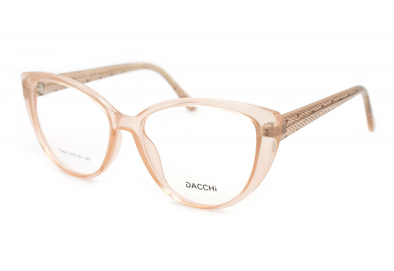 Пластиковые женские очки для зрения Dacchi 37866 в форме Кошачий глаз