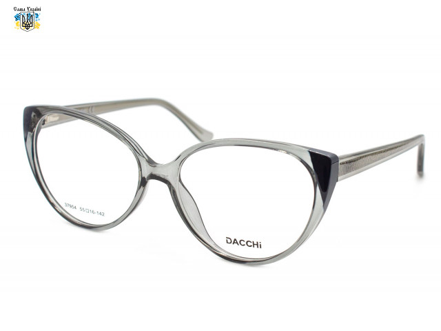 Пластикові жіночі окуляри для зору Dacchi 37954 у формі Кошаче око
