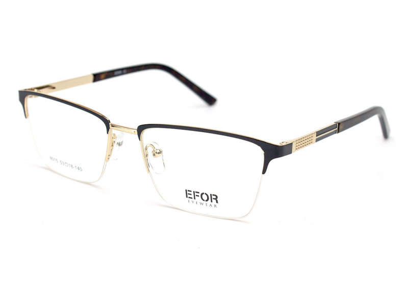 Металеві прямокутні окуляри Efor 8015