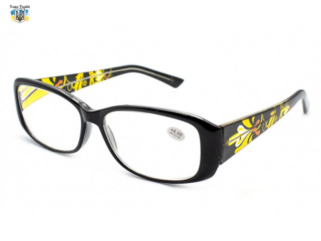 Яркие пластиковые очки с диоптриями Gvest 21419