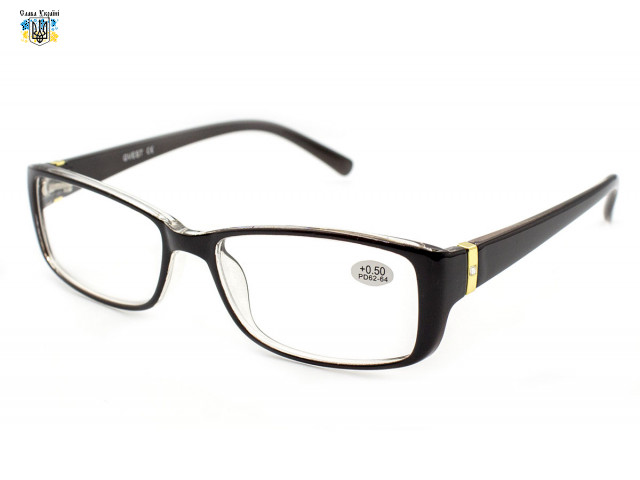Надежные пластиковые очки с диоптриями Gvest 21422