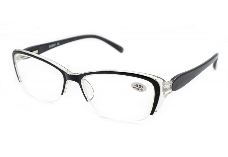 Стильные пластиковые очки с диоптриями Gvest 21426