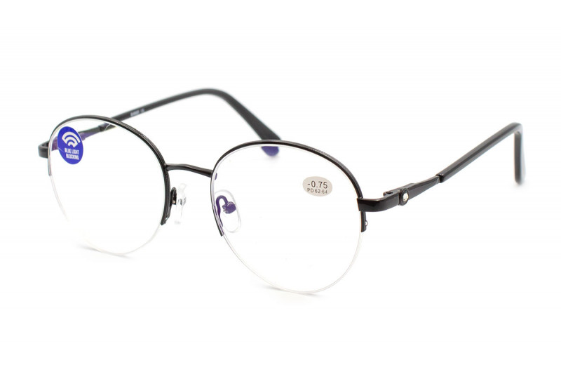 Круглі жіночі окуляри для зору Gvest 23403 (-0,75 до -4,0)