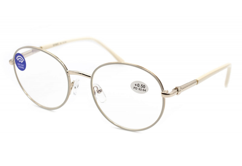 Круглые женские очки для зрения Gvest 21418