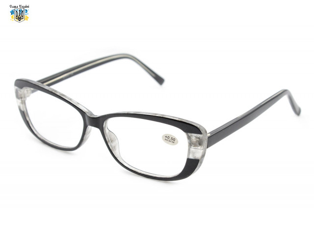 Стильные пластиковые очки с диоптриями Gvest 21420