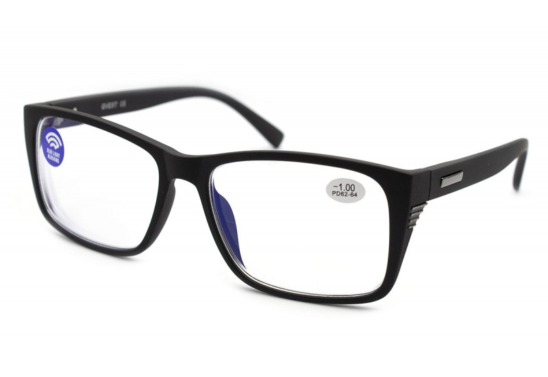 Стильные пластиковые очки с диоптриями Gvest 21425