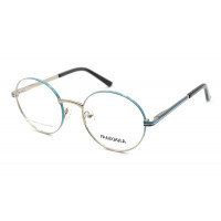 Круглые металлические очки из оправы Pandorra 6061