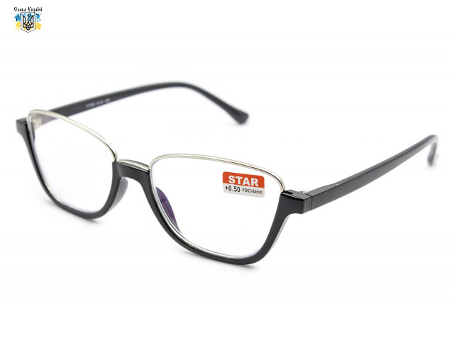 Женские пластиковые очки с диоптриями Star 21617