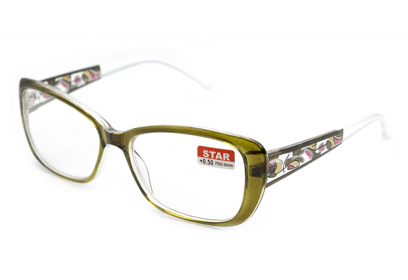 Привабливі пластикові окуляри з діоптріями Star 21618