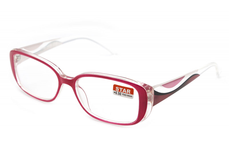 Яркие пластиковые очки с диоптриями Star 21619