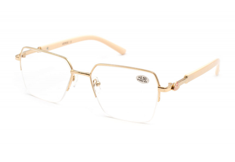 Класичні металеві окуляри з діоптріями Verse 23110
