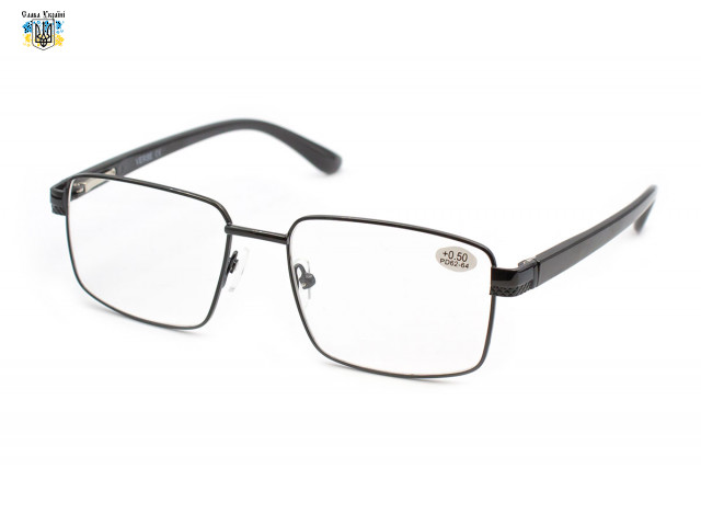 Класичні чоловічі металеві окуляри з діоптріями Verse 23137 (від -6,0 до +6,0)