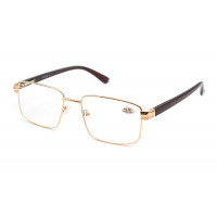 Классические мужские металлические очки с диоптриями Verse  23137 (от -6,0 до +6,0)