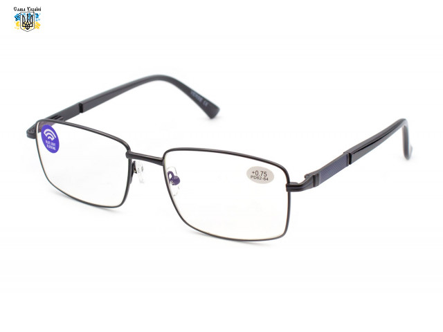 Классические мужские металлические очки с диоптриями Verse  23138