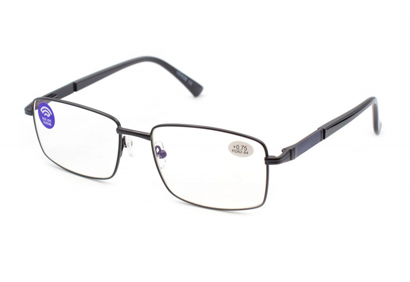 Класичні чоловічі металеві окуляри з діоптріями Verse 23138 (від -4,0 до +4,0)
