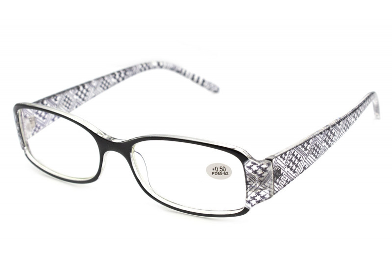 Гарні жіночі пластикові окуляри з діоптріями Verse 21191 (DP 60-62 мм)