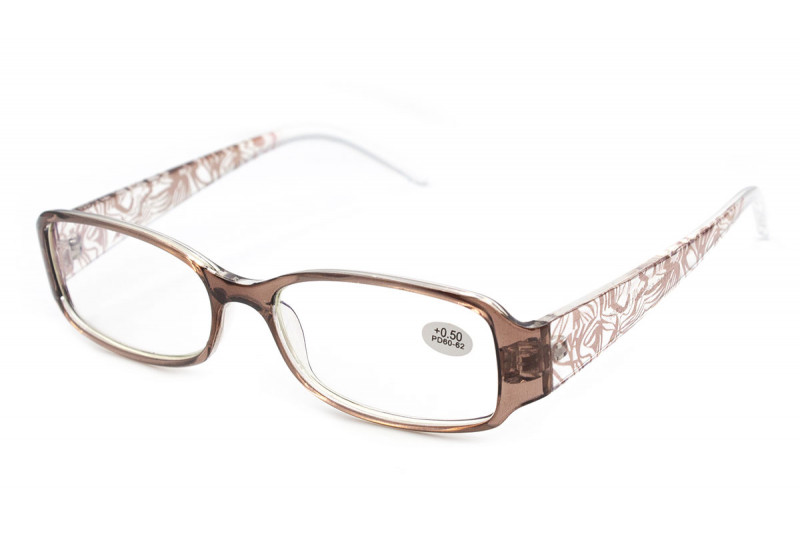 Красивые женские пластиковые очки с диоптриями Verse 21191 (DP 60-62 мм)