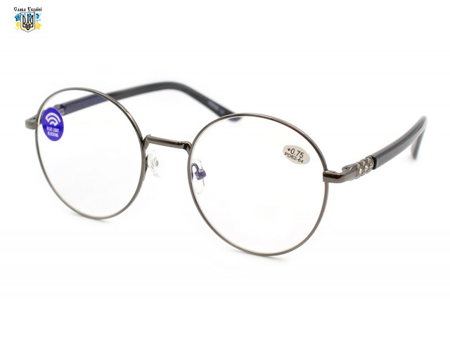 Металлические женские очки с диоптриями Verse 23103 (от -4,0 до +4,0)