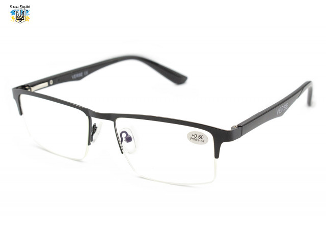 Мужские металлические очки с диоптриями Verse 21137