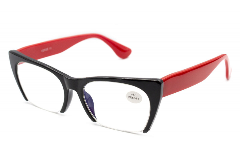 Оригинальные пластиковые очки с диоптриями Verse 21006
