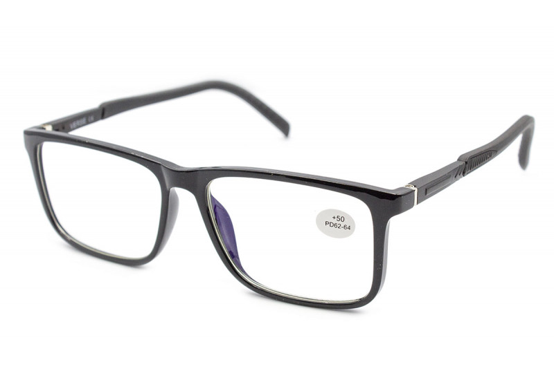 Стильні пластикові окуляри з діоптріями Verse 21147