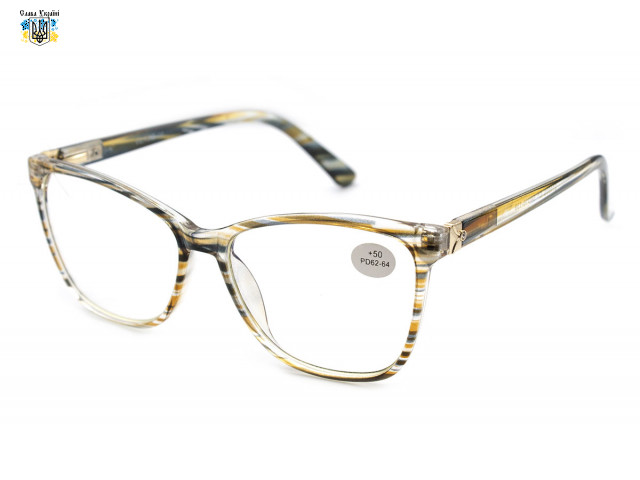Привабливі пластикові окуляри з діоптріями Verse 21160