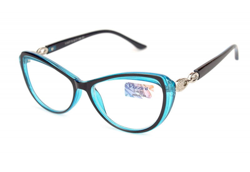 Яркие женские очки с диоптриями Vizzini 1017 (от -4,0 до +6,0)
