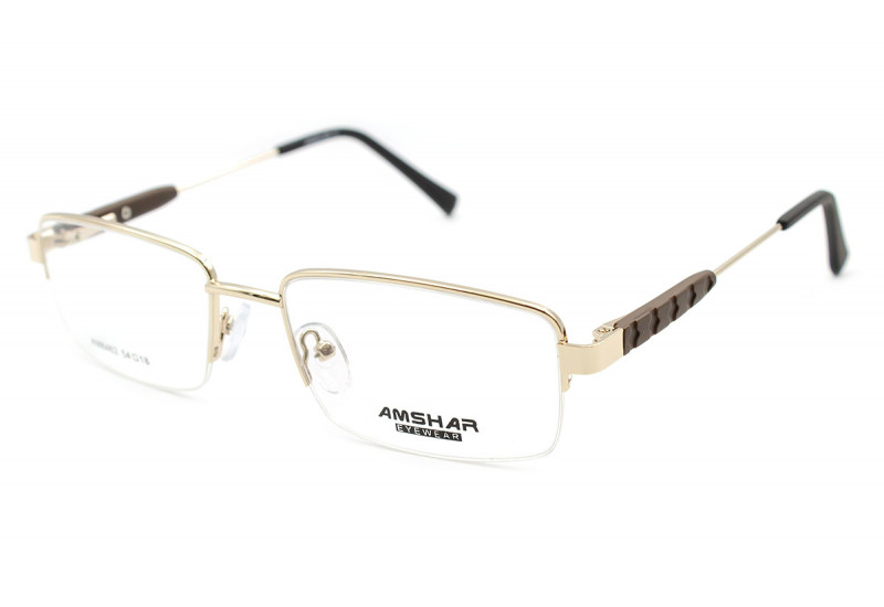 Металева стильна оправа для окулярів Amshar 8462