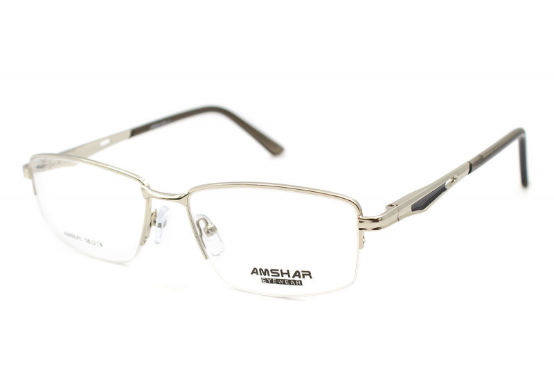 Чоловіча металева оправа для окулярів Amshar 8645
