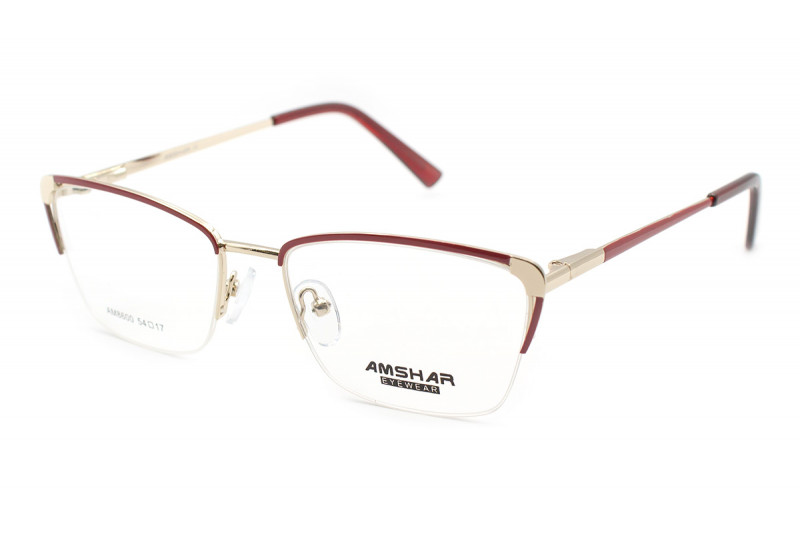 Стильные женские очки для зрения Amshar 8600