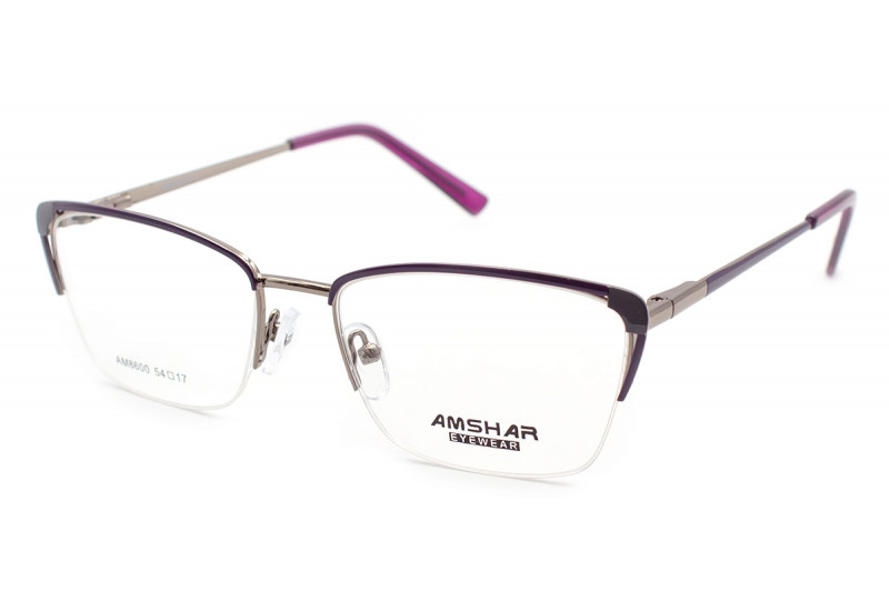 Стильные женские очки для зрения Amshar 8600