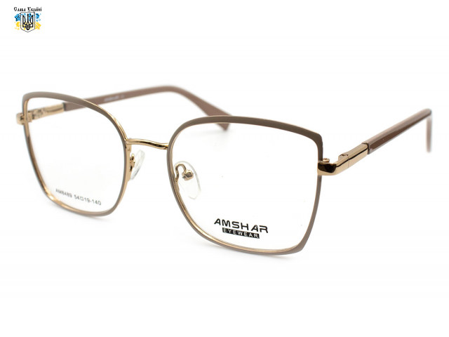 Стильні жіночі окуляри для зору Amshar 8489