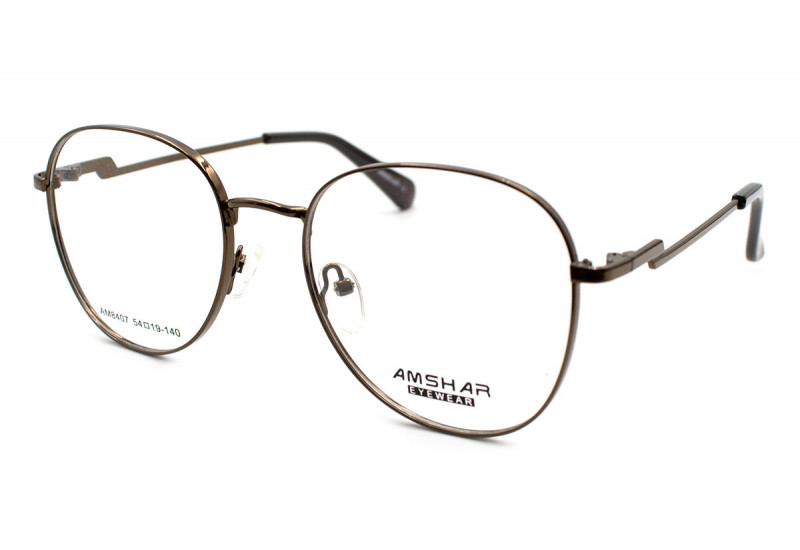Круглі жіночі окуляри для зору Amshar 8407