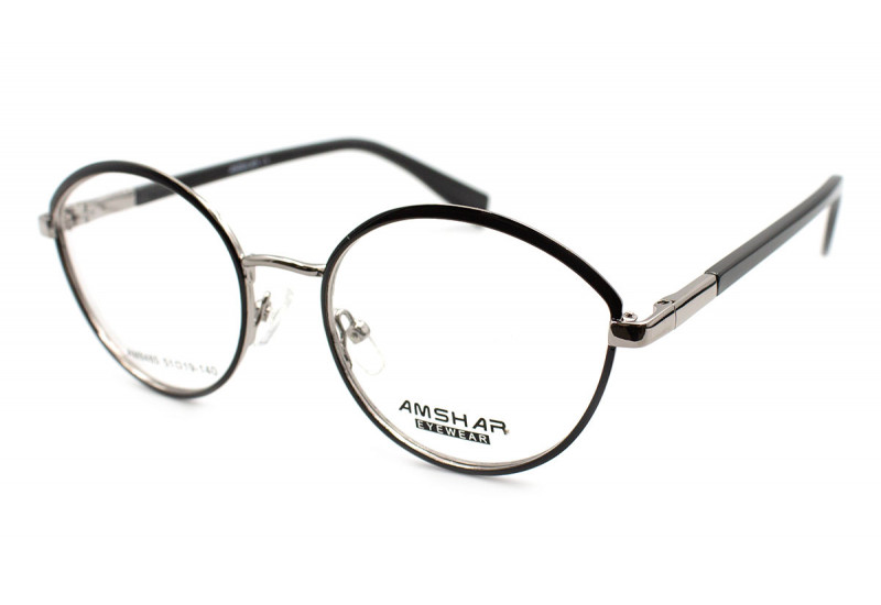 Круглі жіночі окуляри для зору Amshar 8485