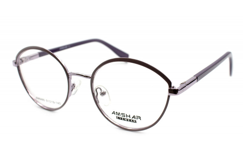 Круглые женские очки для зрения Amshar 8485