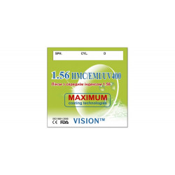Астигматична лінза VISON 0221 із середнім індексом 1,56 (з покриттям HMC + EMI + UV400)