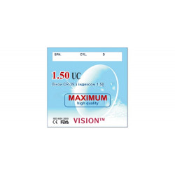 Лінзи полімерні Vision СR-39 з індексом 1.5 без покриттів